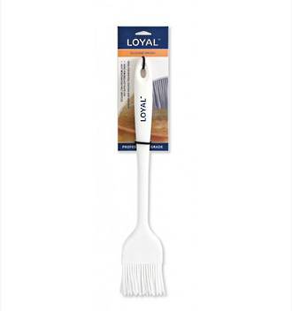 28cm Loyal Silicone Brush - White 50mm Width