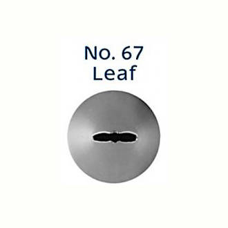 Stainless Steel Leaf Piping Tube No67