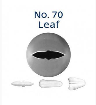 Stainless Steel Leaf Piping Tube No70 (19mm)