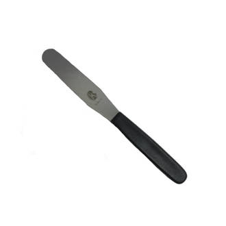 Straight Pallette Knife, 12cm (Flexible spatulas, Nylon handle)