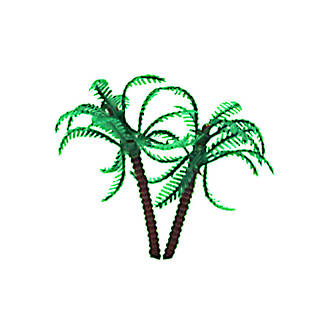 Palm Tree-Plastic- 10cm - SOLD OUT