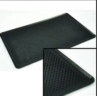 Perforated Aluminium Baking 3 sided Teflon coated- 730x457mm - 1 LEFT