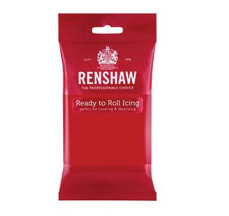 Renshaw Poppy Red Icing 250g (Box of 12)