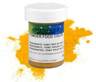 Chefmaster Powder Colour Yellow 3g