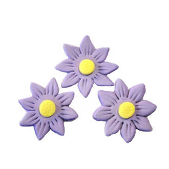Icing Lavender Daisy, 35mm. Box of 120 - SOLD OUT