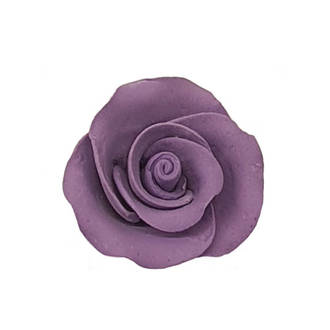 Icing Purple Roses 30mm, box of 52