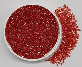 Sanding Sugar Red Sparkle (1kg bag)