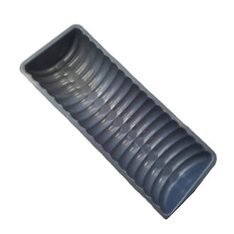 Half Round Ribbed Mould 310 x 120 x 50mm