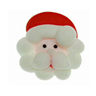 Christmas Santa Faces (2D Icing, 25mm - Box of 60)(DUE OCTOBER 2024)