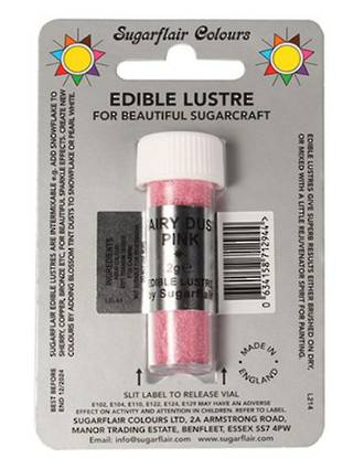Sugarflair Edible Lustre Colour Pink - SOLD OUT