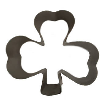 Shamrock Cookie Cutter 3 leaf 60mm