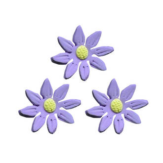 Icing Lavender Daisy, 35mm.  Box of 120