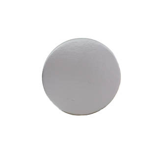 75mm or 3" Round 2mm Cake Card Silver