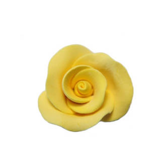 Icing Yellow Roses 30mm, box of 52