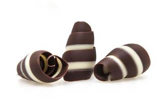 Chocolate Swirl Dark/White 25mmx15mm (200PC)