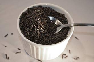 Sprinkles Black (1kg bag)