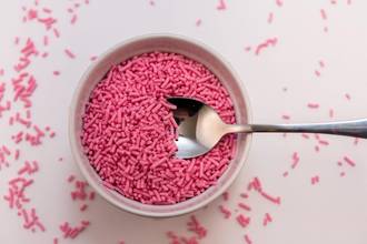 Sprinkles Pink (1kg bag)