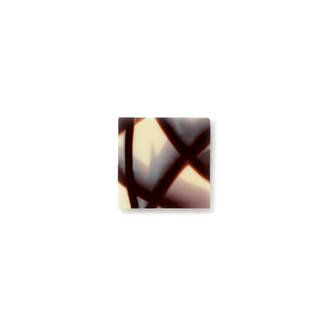 Choc Decoration - Jura Dark Square 40mm (610pc)