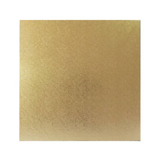 Square 12" MDF Board, Gold