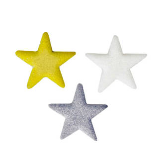 Shimmer Stars Assortment Decons - 22mm (216)