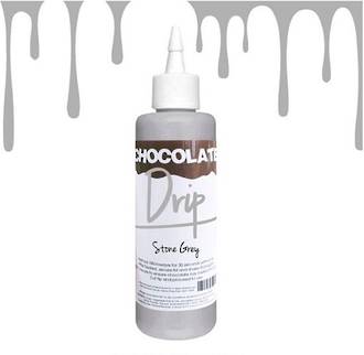 Chocolate Drip Stone Grey 250g