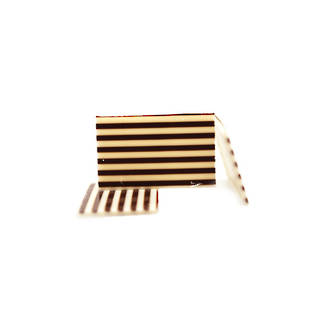 Chocolate Decorations Linea Dark/White Pollino - 40x35mm (350) - SOLD OUT