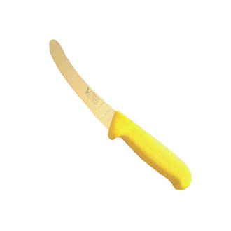 Victory Blunt Dough Knife - Progrip Yellow 13cm blade