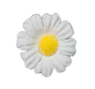 Daisy White Icing Flower 40mm (32) - SOLD OUT