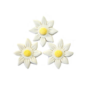 Icing White Daisy, 35mm. Box of 120 - SOLD OUT
