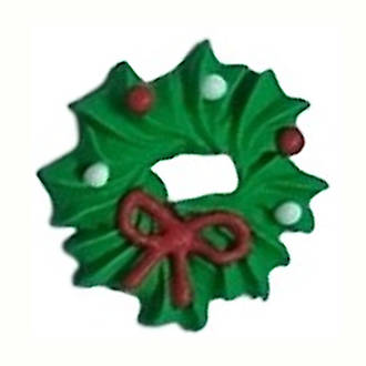 Christmas Mini Wreath 23mm - Box of 60)(DUE OCTOBER 2024)