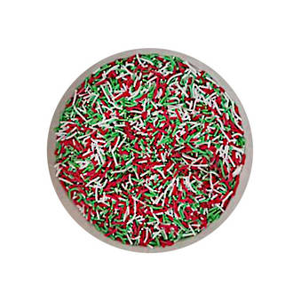  Sprinkles Xmas Mix Red/White/Green (1kg bag)