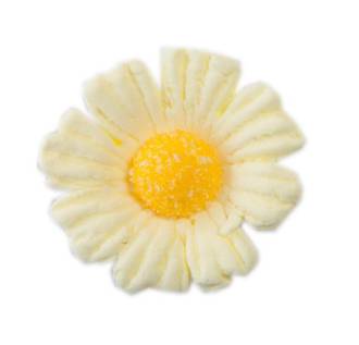 Daisy Yellow Icing Flower 40mm (32) - SOLD OUT