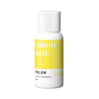 Colour Mill- Oil Based Colouring  Yellow (20ml)