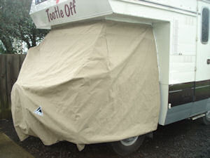 camper van storage cover