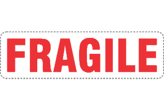 Fragile x200 labels