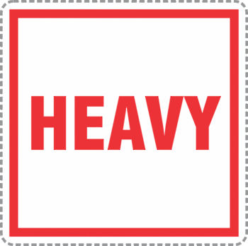Heavy x500 labels