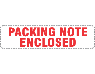 Packing Note Enclosed x250 labels