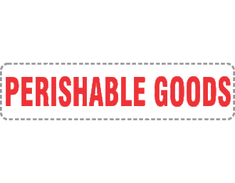 Perishable Goods x250 labels