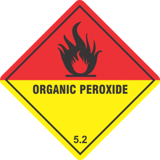 Organic Peroxide 5.2 x500 labels