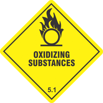 Oxidizing Substances 5.1 x500 labels