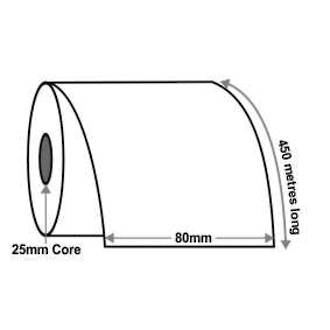 80mm x 450m In