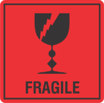 Fragile x500 labels