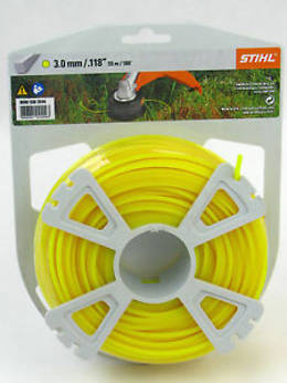 STIHL Square Nylon 3mm Yellow - 53m
