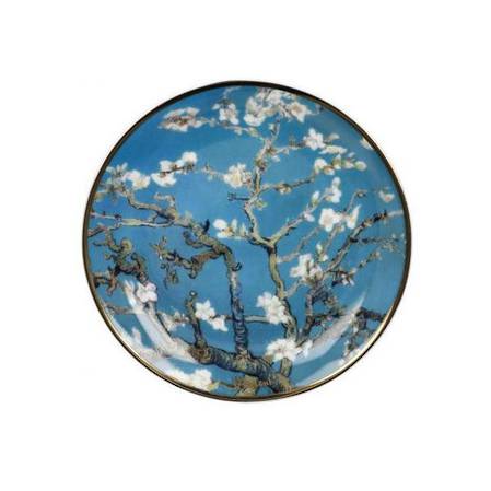Van Gogh Almond Tree Blue Mini Plate 10cm