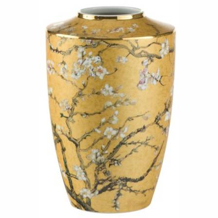 Van Gogh Almond Tree Gold Vase 24cm