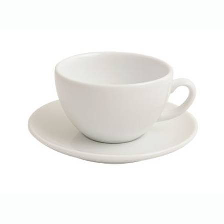 Arctic White Cappuccino Cup & Saucer