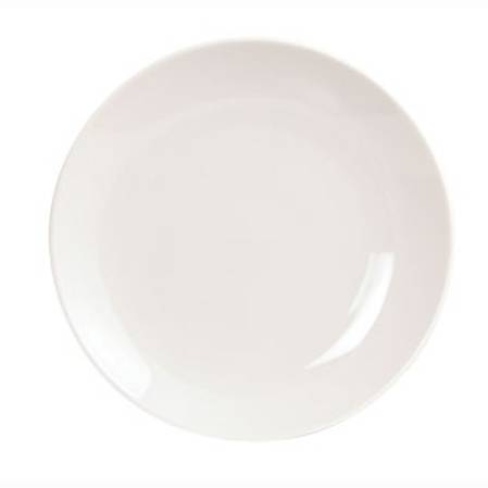 Arctic White Dessert Plate Coupe