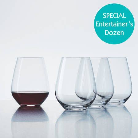 Entertainers Authentis Casual Bordeaux Glass Set