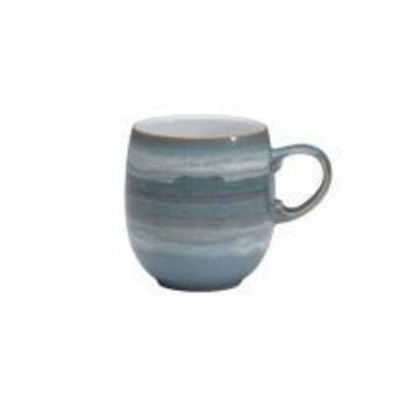 Azure 'Coast' Curved Mug Large