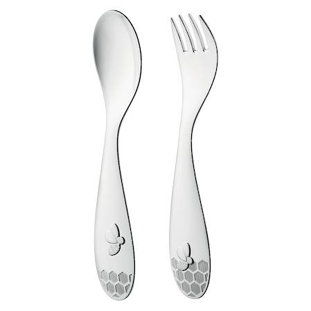 Beebee by Christofle Baby Cutlery 2pce set